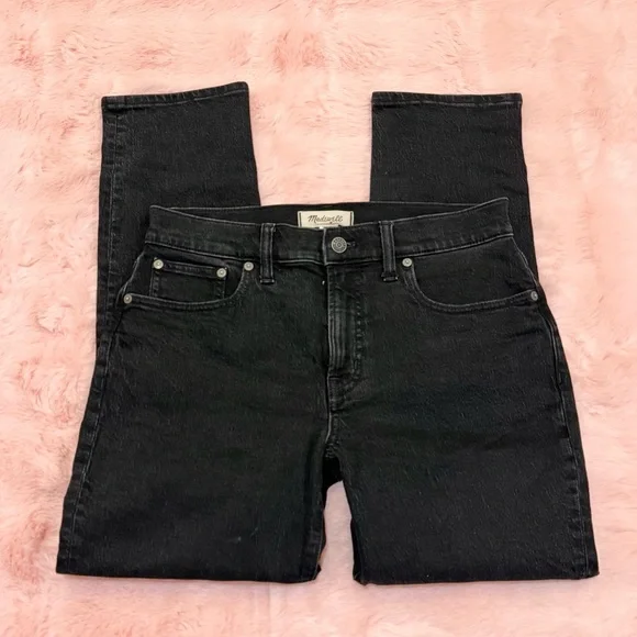 Madewell Dark Grey The Mid-Rise Perfect Vintage Jean - Picture 2 of 6